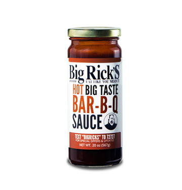 Big Rick's Hot Bar-B-Q Sauce 20oz